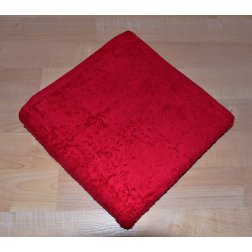 Froté osuška 70x140cm bez proužku 450g červená