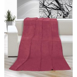 Brotex Deka micro dvojlůžko 200x230cm vínová