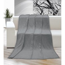 Deka micro jednolôžko 150x200cm sivá