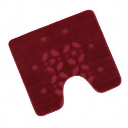 Predložka pred WC 60x50cm Stopa bordo