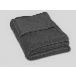 Brotex Detská micro deka 100x150cm tmavo šedá