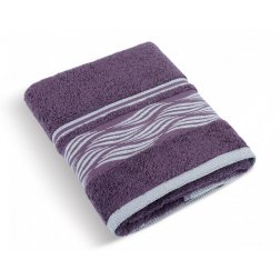 Froté osuška 70x140cm 480g vlnka burgundy