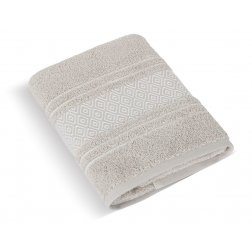 Brotex Froté ručník Mozaika 50x100cm 550g béžová