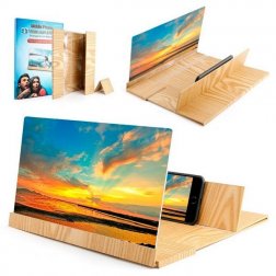 Skladaci 3D stojan na telefón s lupou Opti-Screen