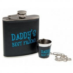 Rozsdamentes acél ajándékcsutora - Daddy´s Best Friend 170 ml