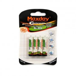 Maxday Nabíjací Batérie R3 AAA 2700 mAh 4ks