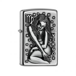 Zapalovač Zippo 25547 Virgo Zodiac Emblem