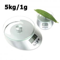 Kuchynská elektronická váha s LCD displejom 5kg / 1g