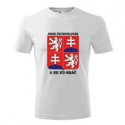 Bavlnené tričko "Som Čechoslovák ..."