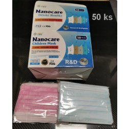 Higiénikus szájmaszk NanoCare gyermek 50 db