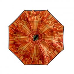 Obrácený deštník Oranžový květ