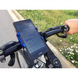 Forgatható mobiltelefon-tartó kerékpárra