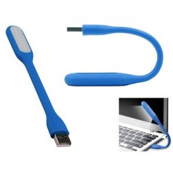 USB Silikónová lampička 6 LED
