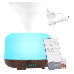 Aroma diffúzor - LED párásító távirányítóval
