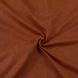 Jersey prestieradlo hnědé