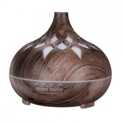 Aroma difúzor Palm, szürke fa imitáció, 500 ml-es