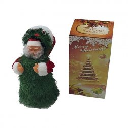 Santa Claus Tančící vánoční strom 20 cm