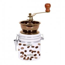 Kávécsiszoló kerámia tartályal Coffee