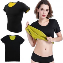 Női fitness neoprén póló