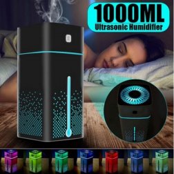 Ultrazvukový RGB aroma difuzér 1000 ml