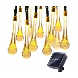 Girlanda 40 LED solárny cencúľ 4 m