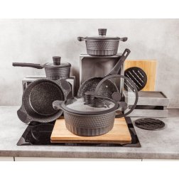 Zilner ZL 8514 Sada keramicko-mramorových hrncov 11 dielna