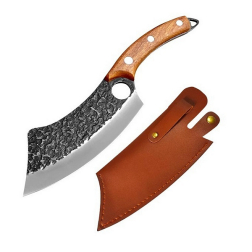 Kültéri kés tokkal 29,5 cm barna