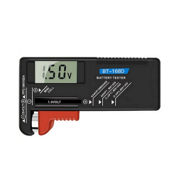 Univerzálny tester baterií s LCD displejom