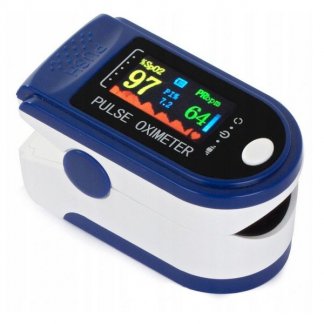 Prstový digitálny pulzný oximeter