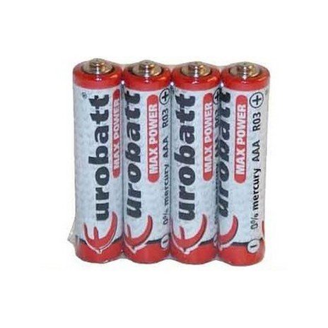 Baterie R03 AAA MAX POWER 4ks 