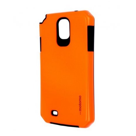 Púzdro Motomo Samsung Galaxy S4 reflexné oranžové