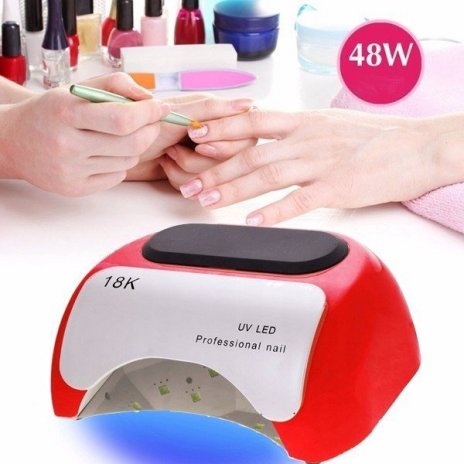 UV lampa Prosfessional nail UV LED 48W timer + senzor