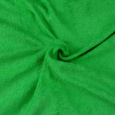 Froté prostěradlo zelené 