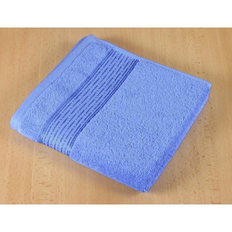 Froté ručník 50x100cm proužek 450g modrá 