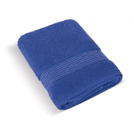 Froté ručník 50x100cm proužek 450g tmavě modrá 