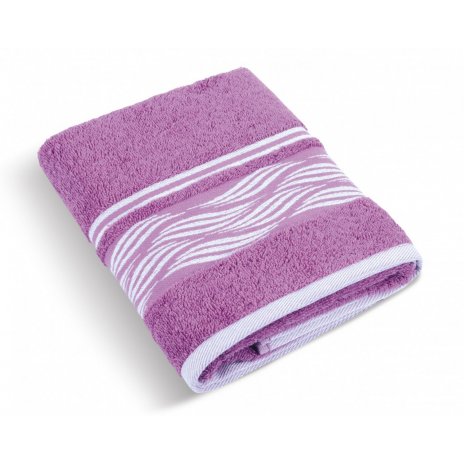 Brotex Froté ručník 50x100cm 480g vlnka lila 
