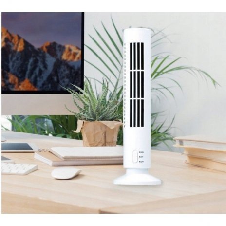 Asztali oszlop USB ventilátor 33 cm