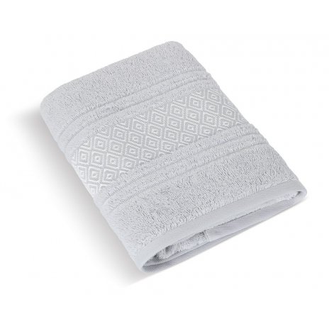 Brotex Froté uterák 50x100cm Mozaika 550g svetlo šedá 