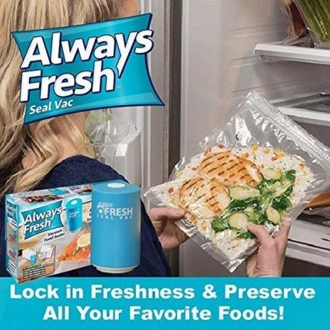 Always Fresh Vákuumpumpa + vákuum tasak