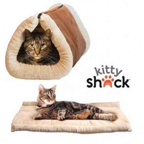 Pelíšek pro kočky - Kitty shock 2v1 