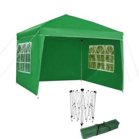 zahradny-skladaci-noznicovy-stan-party-3x3m-3-steny-zeleny