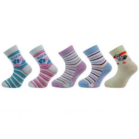 Dětské ponožky vzor - balení 5 párů 