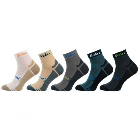 Ponožky Relax 1202- balení 5 párů 