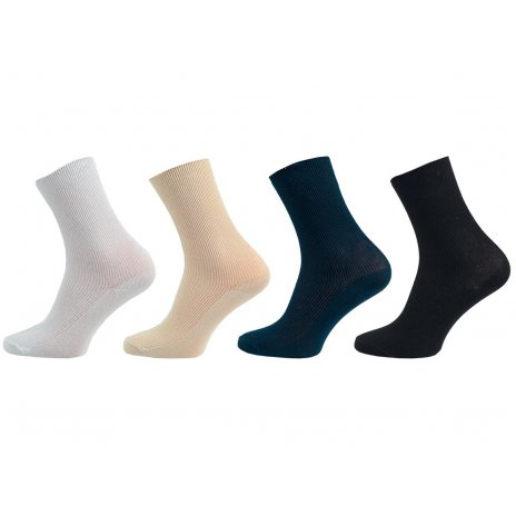 Dámske ponožky Klasik - 100% bavlna 5 párov 