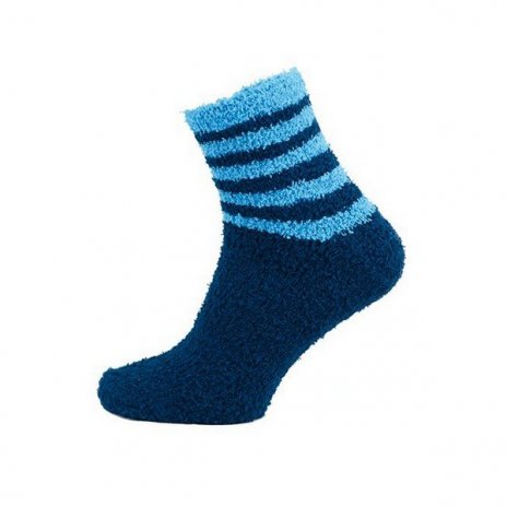 Dámske ponožky pierko modrá 