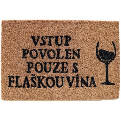 Kokosová rohožka Víno 
