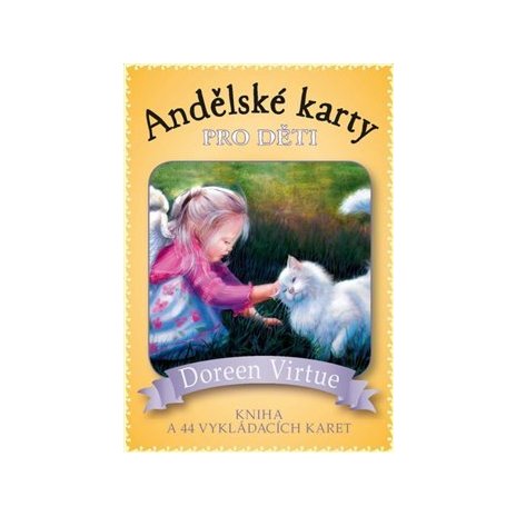 Andělské karty pro děti - kniha + 44 karer 