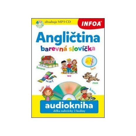 Audiokniha - Angličtina - Barevná slovíčka + mp3 CD 