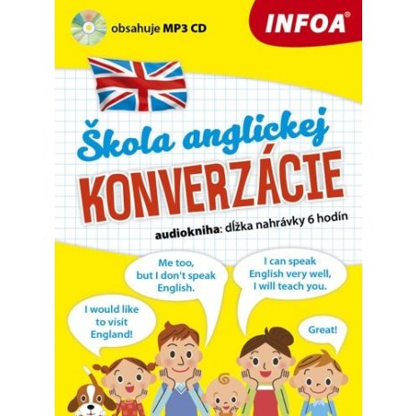 Audiokniha - Škola anglickej konverzácie + MP3 CD (SK vydanie) 