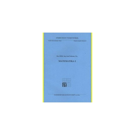 Matematika I. 
